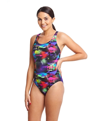 Zoggs Arrow Actionback Swimsuit 